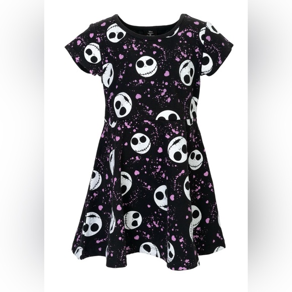 Disney Nightmare Before Christmas Girls Skater Dress EUC - Picture 2 of 8